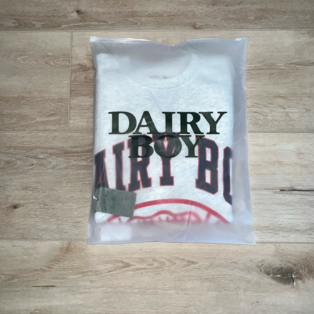 NWT Limited Edition Dairy Boy X Georgia Study Break State Champs Crewneck - Picture 2 of 11